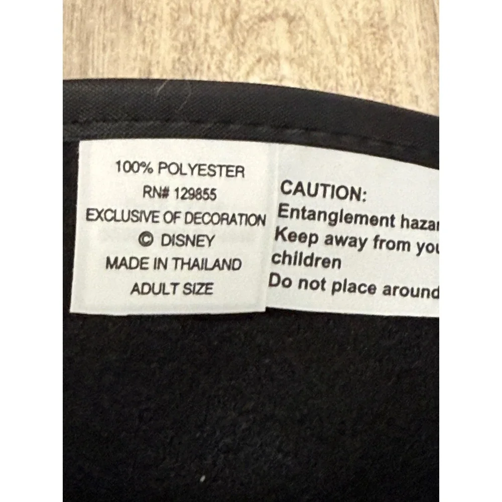 Disney Performing Arts Mickey Mouse Ears Cap Hat Black‎ Adult Size
